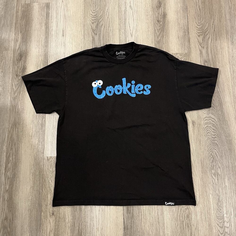 Cookies SF x Cookie Monster Graphic T-Shirt Black Size 2XL